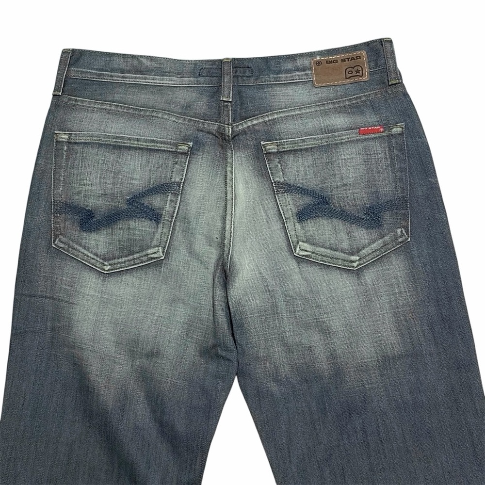 BIG STAR NWT Vintage Medium Wash Pioneer Bootcut Jeans 32 - Picture 5 of 14